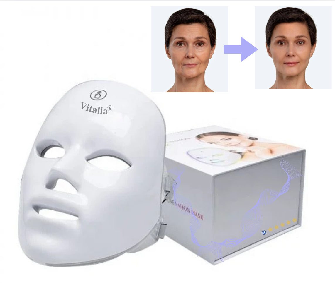 Vitalia - Máscara facial LED de 7 colores